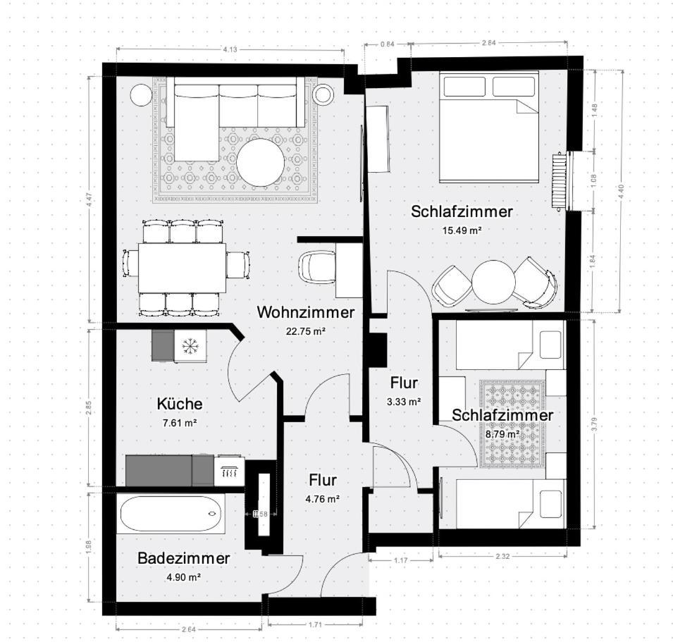 Ueber Den Daechern Von Witten Bis 6P Exterior foto